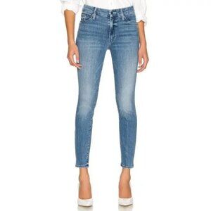 MOTHER Jeans / "the looker" blue cotton ankle size 24